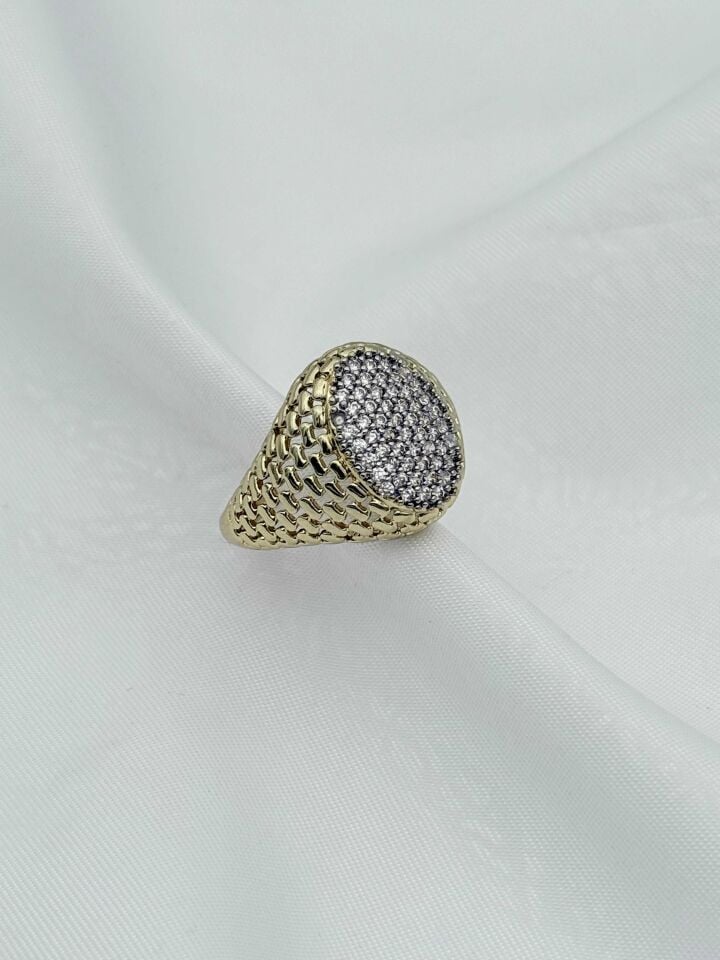 Çelik Çift Renk Yüzük (Ayarlanabilir) // YÜZÜK-2403