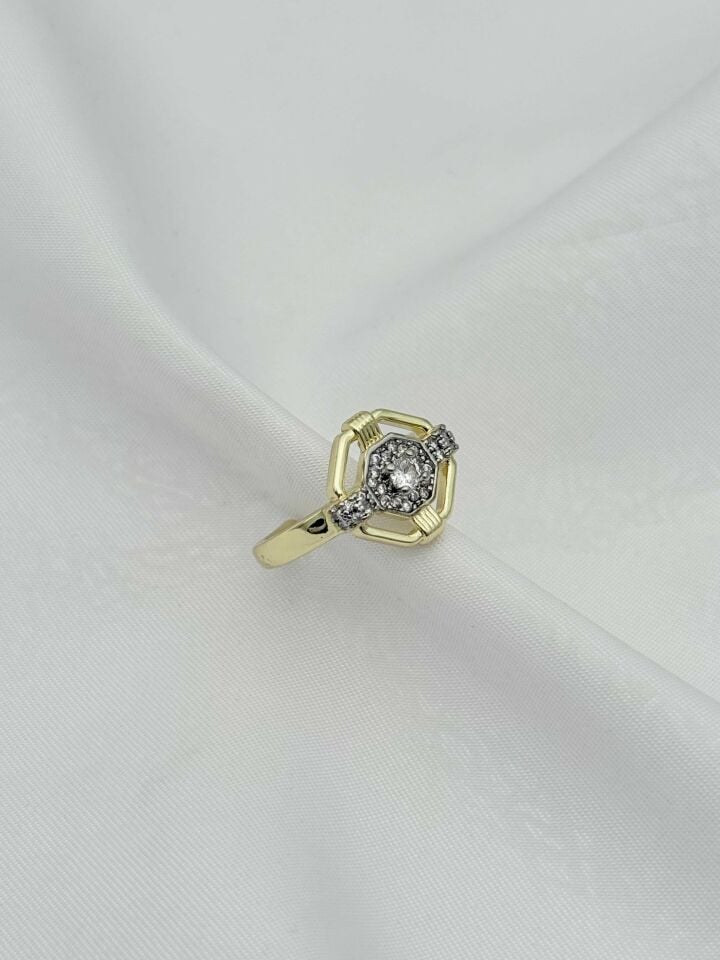 Çelik Çift Renk Yüzük (Ayarlanabilir) // YÜZÜK-2408