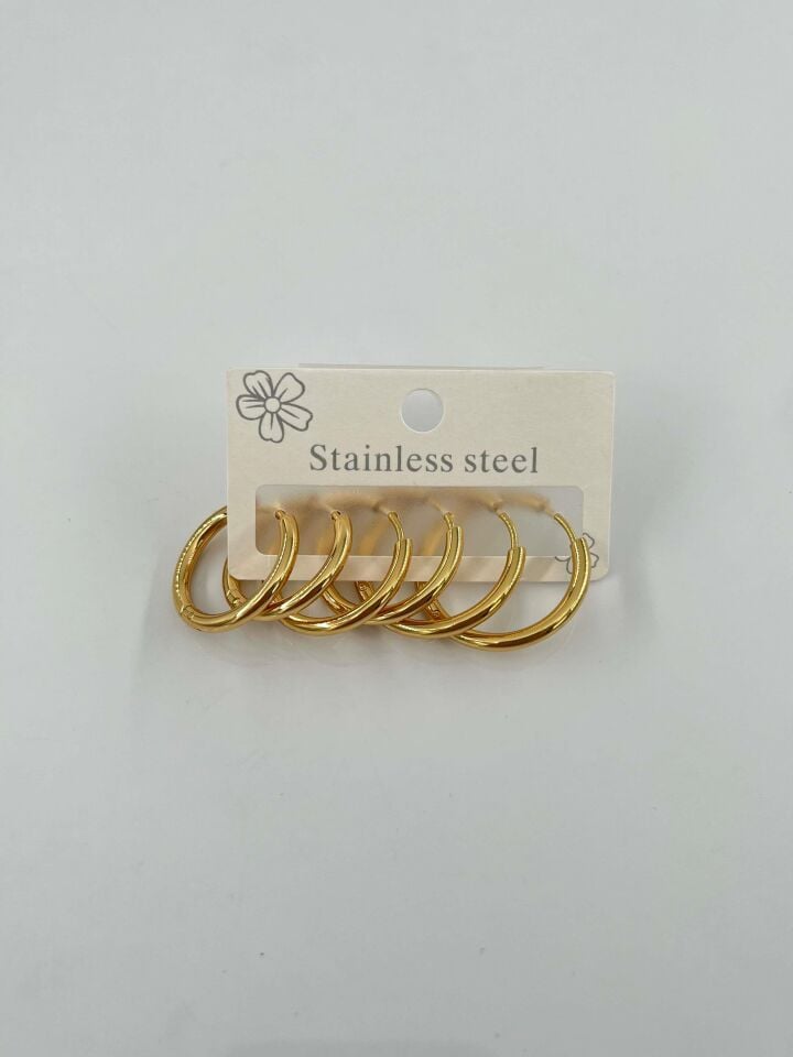 Steel Earring // EARRING-3113