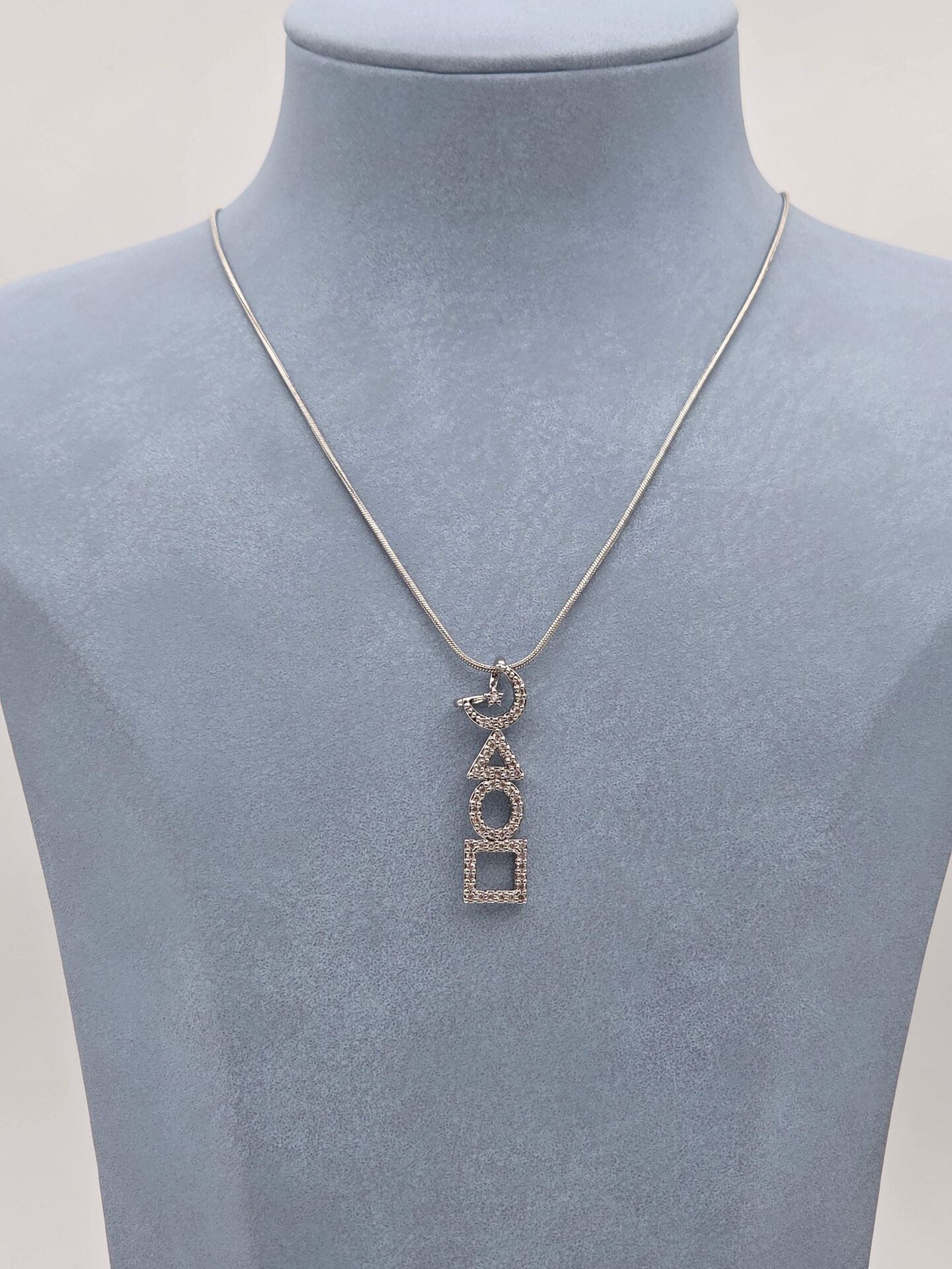 Çelik Kolye 45cm //KOLYE-6191