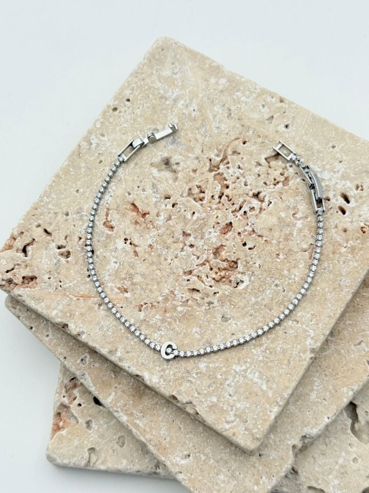 Wasserweg-Buchstabenarmband // WRIST-6050