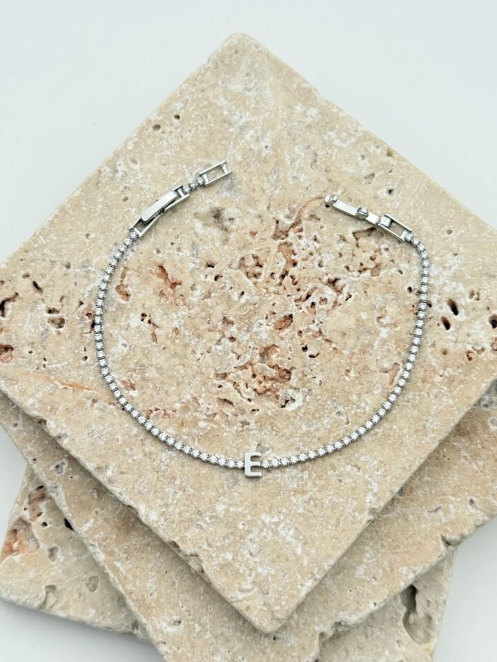 Wasserweg-Buchstabenarmband // WRIST-6052