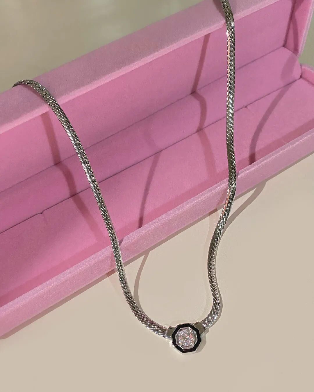 Çelik Serenay Kolye 45cm // KOLYE-3474