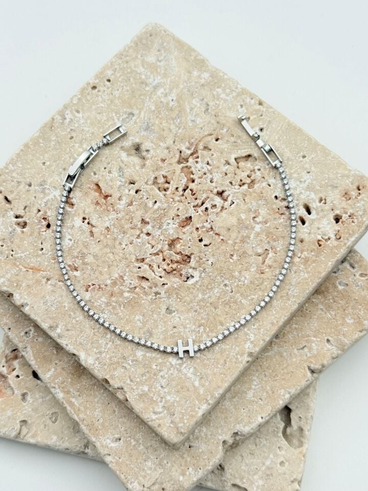 Waterway Letter Bracelet // WRIST-6055