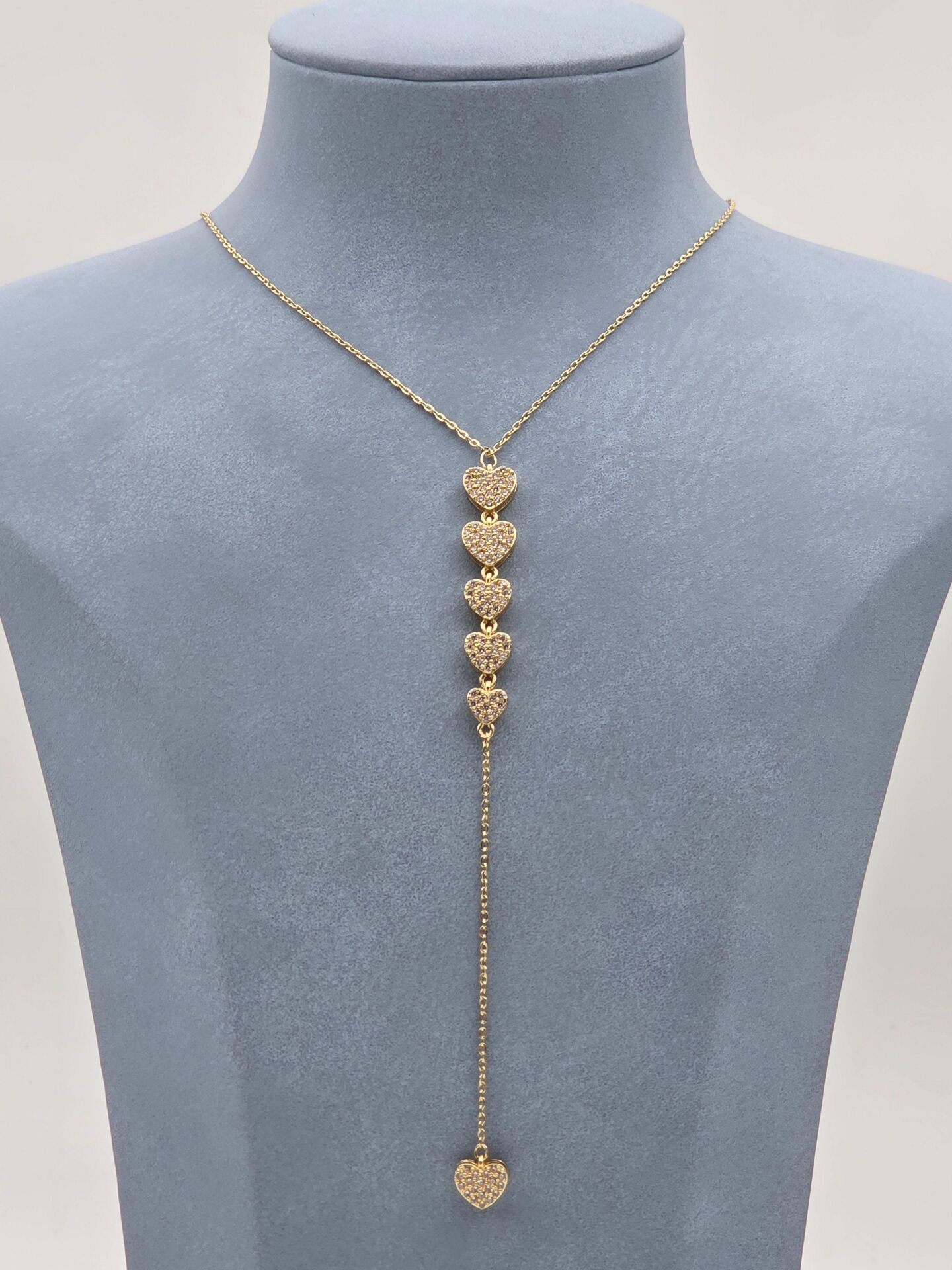 Çelik Y Model Kolye 60cm //KOLYE-6196