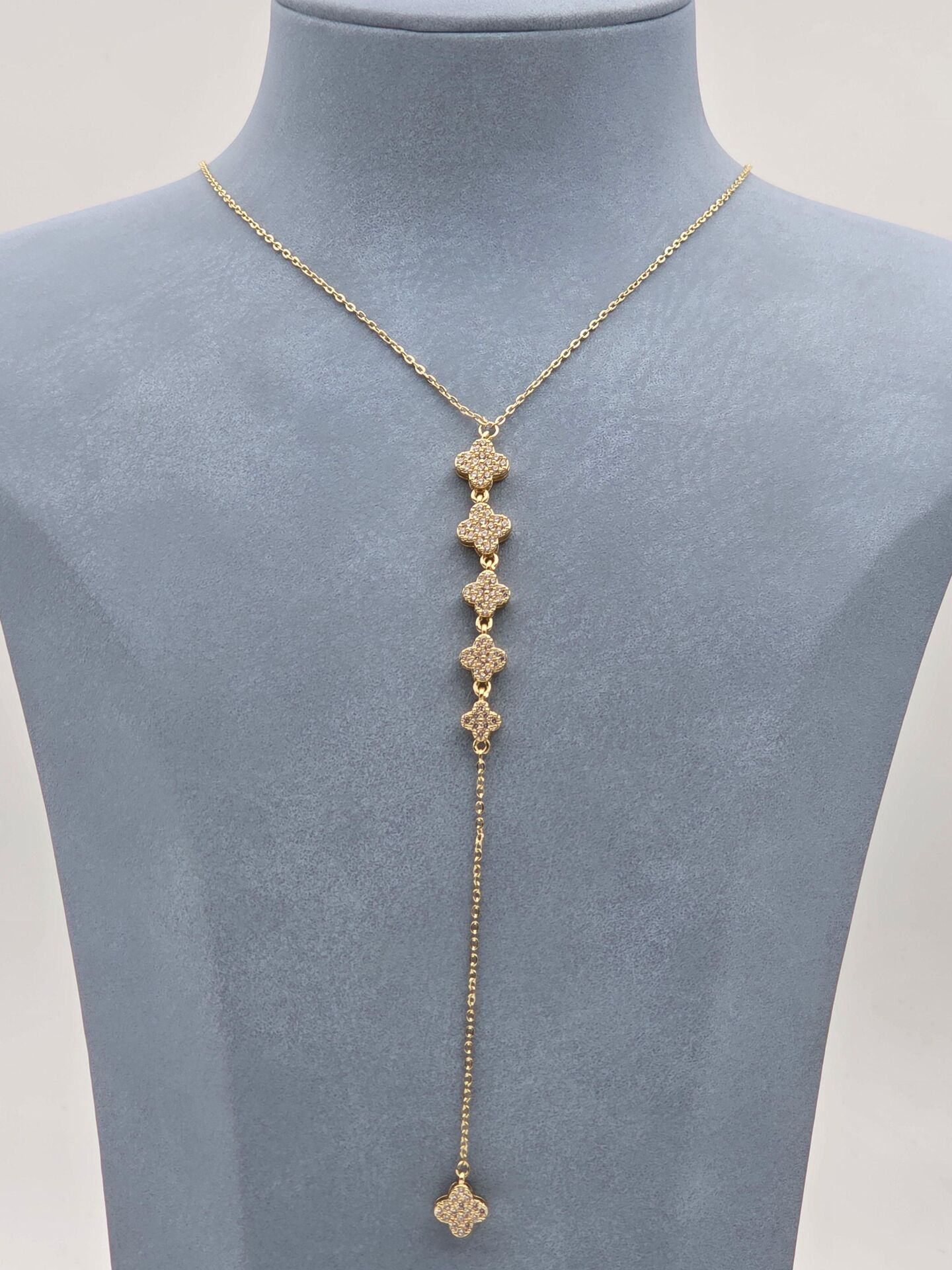 Çelik Y Model Kolye 60cm //KOLYE-6198