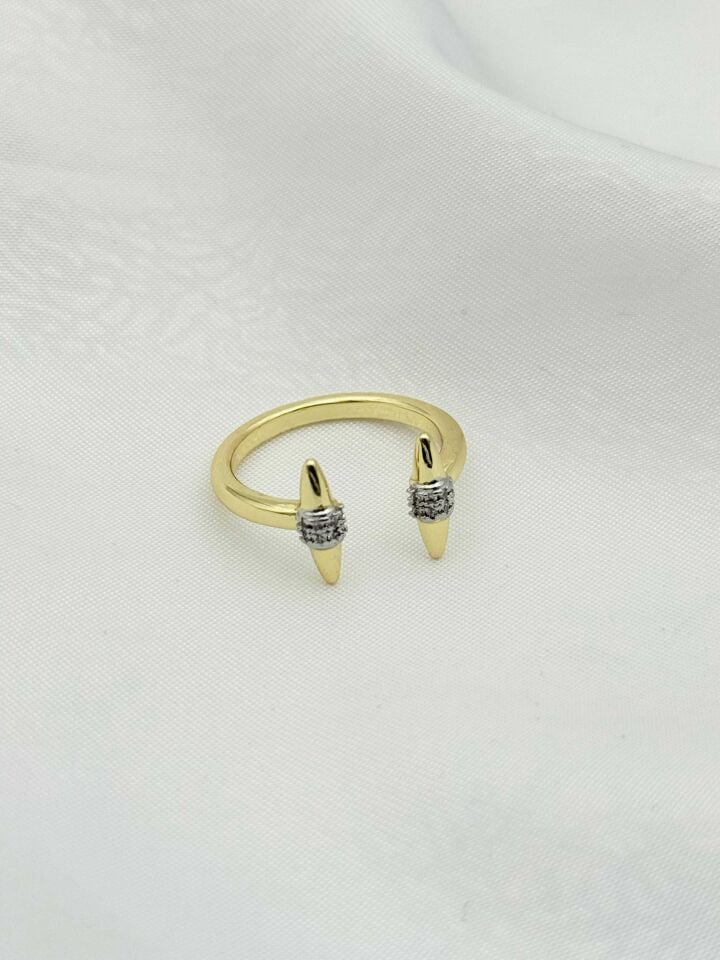 Çelik Çift Renk Yüzük (Ayarlanabilir) // YÜZÜK-2430