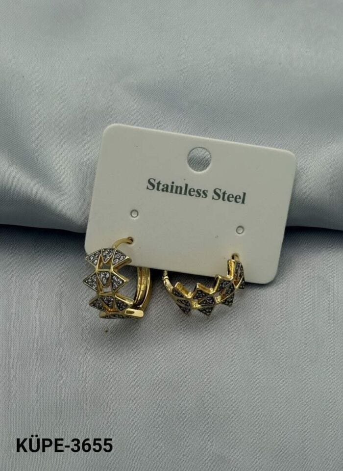 Stahlohrring // OHRRING-3655