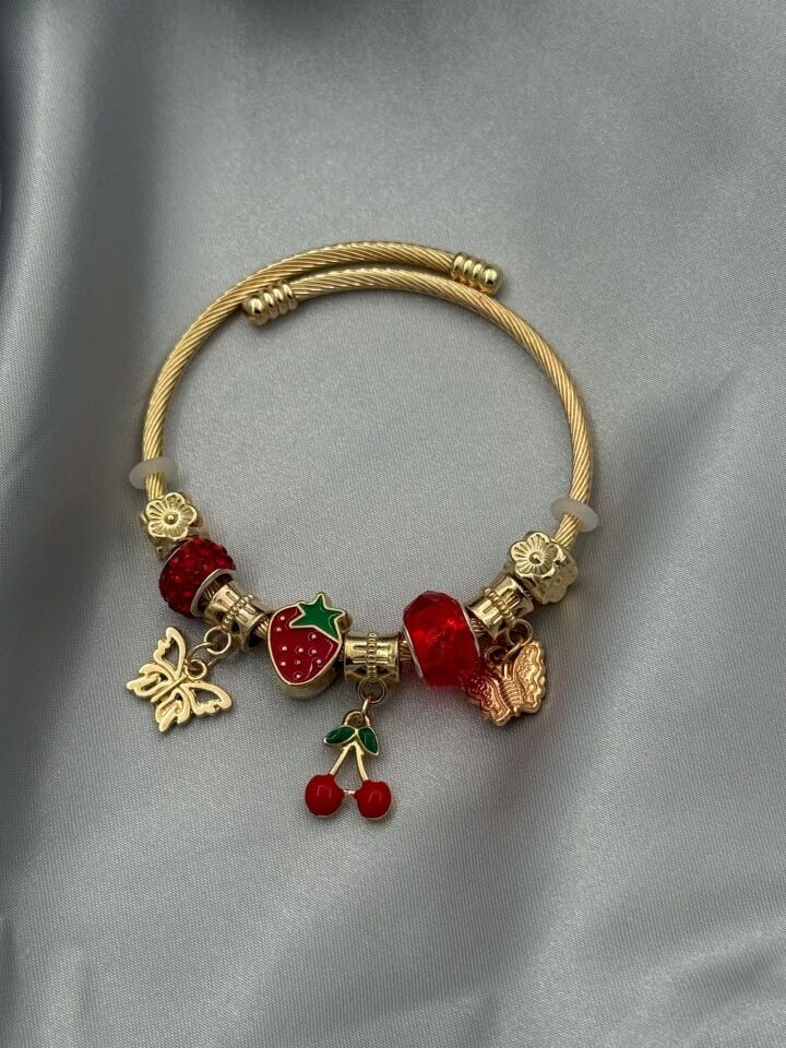 Çelik Gold PNDR Bileklik // PANDORA-1029