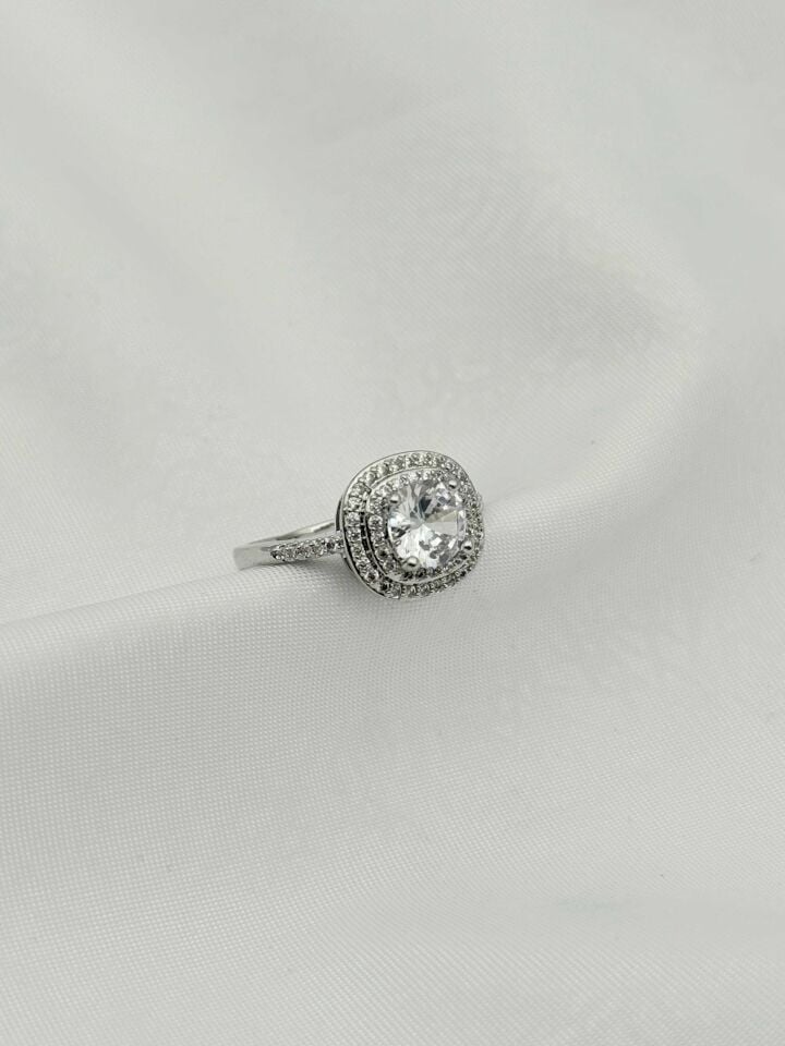 Çelik Baget Tektaş Yüzük (Ayarlanabilir) // YÜZÜK-2448