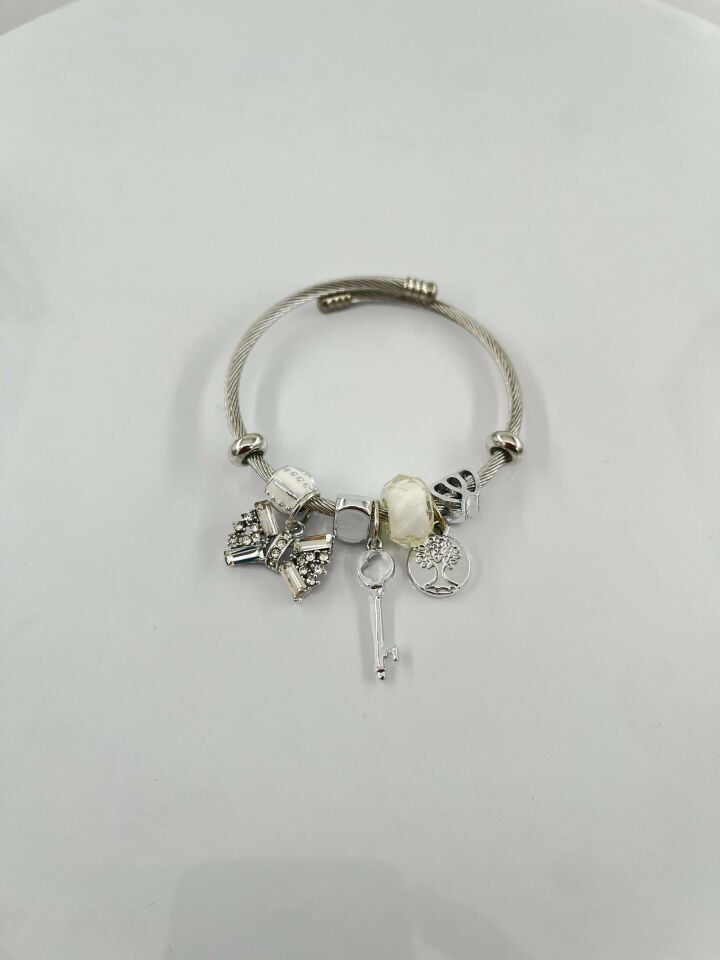Çelik PNDR Bileklik // PANDORA-1000