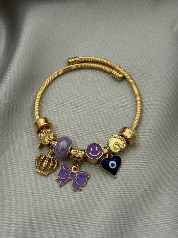 Çelik Gold PNDR Bileklik // PANDORA-1042