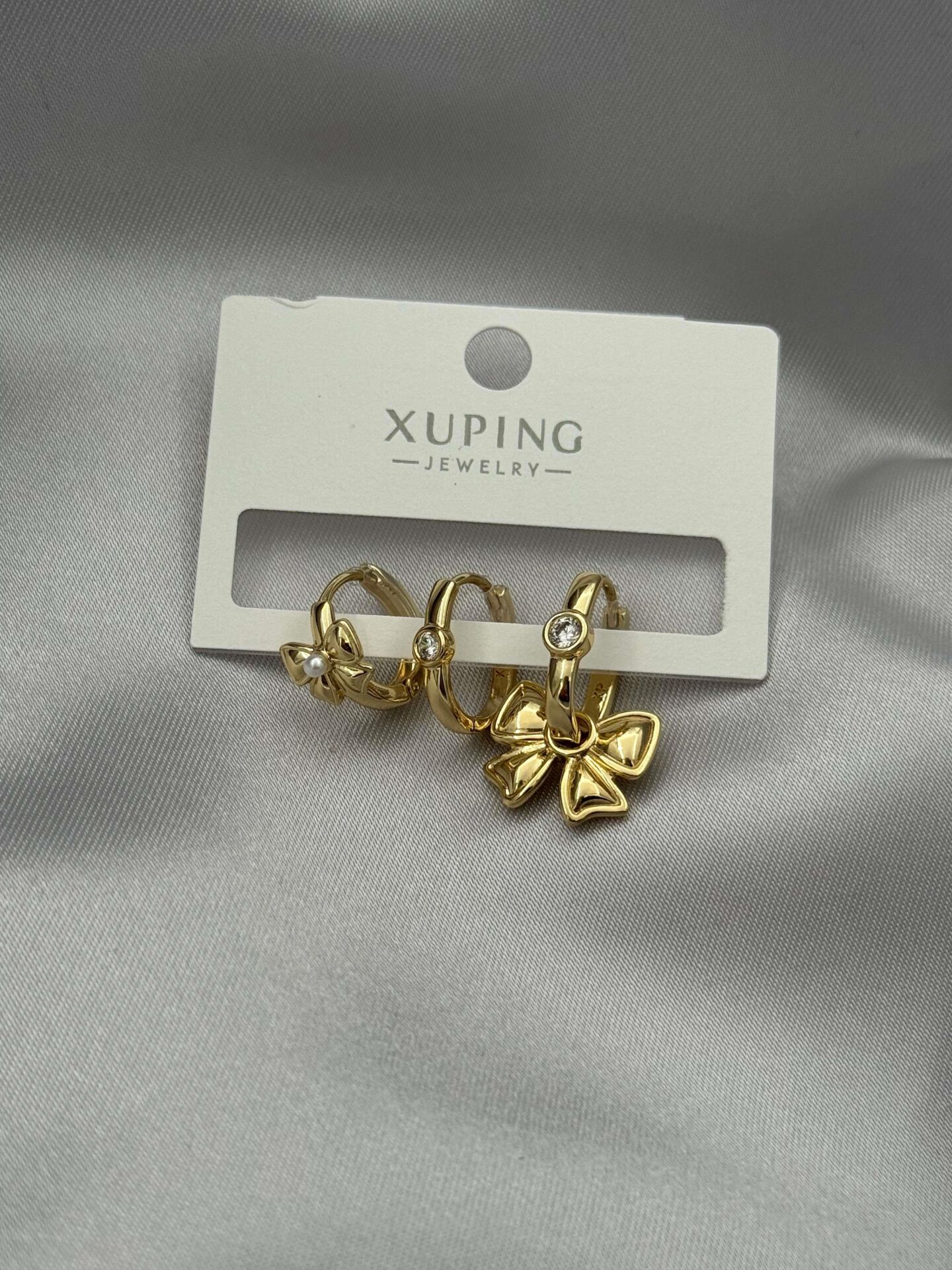 XUPING 3'lü Küpe // K-XU-1610