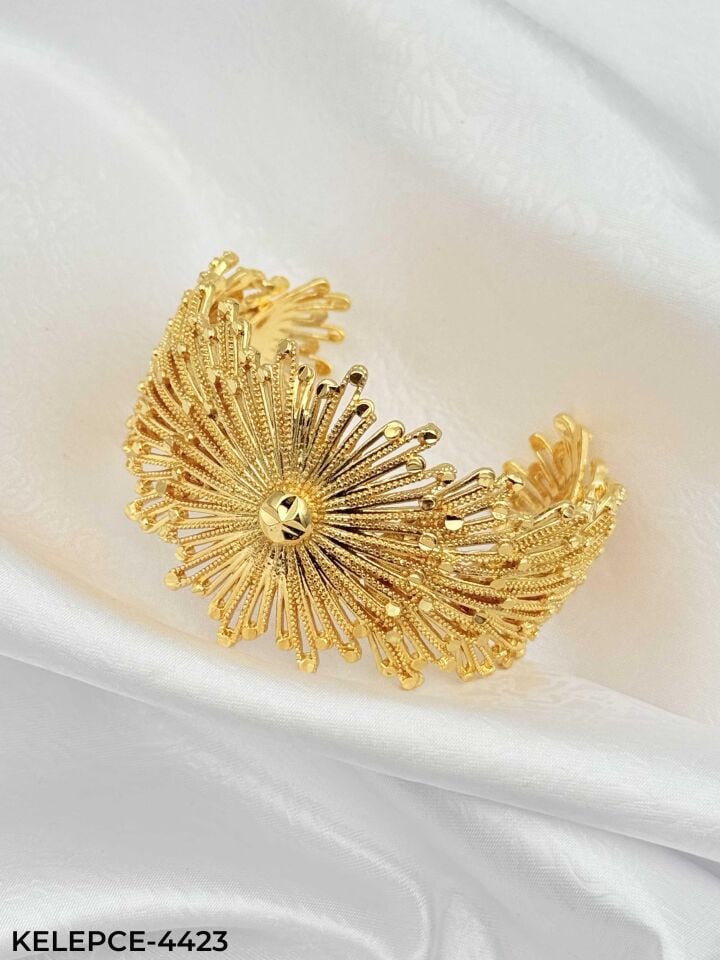 Çelik Altın Model Kelepçe // KELEPCE-4423