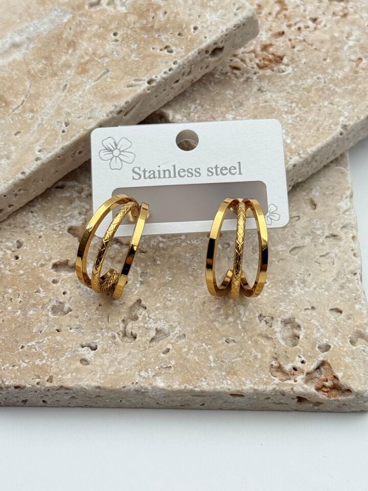 Steel Earring // EARRING-3858