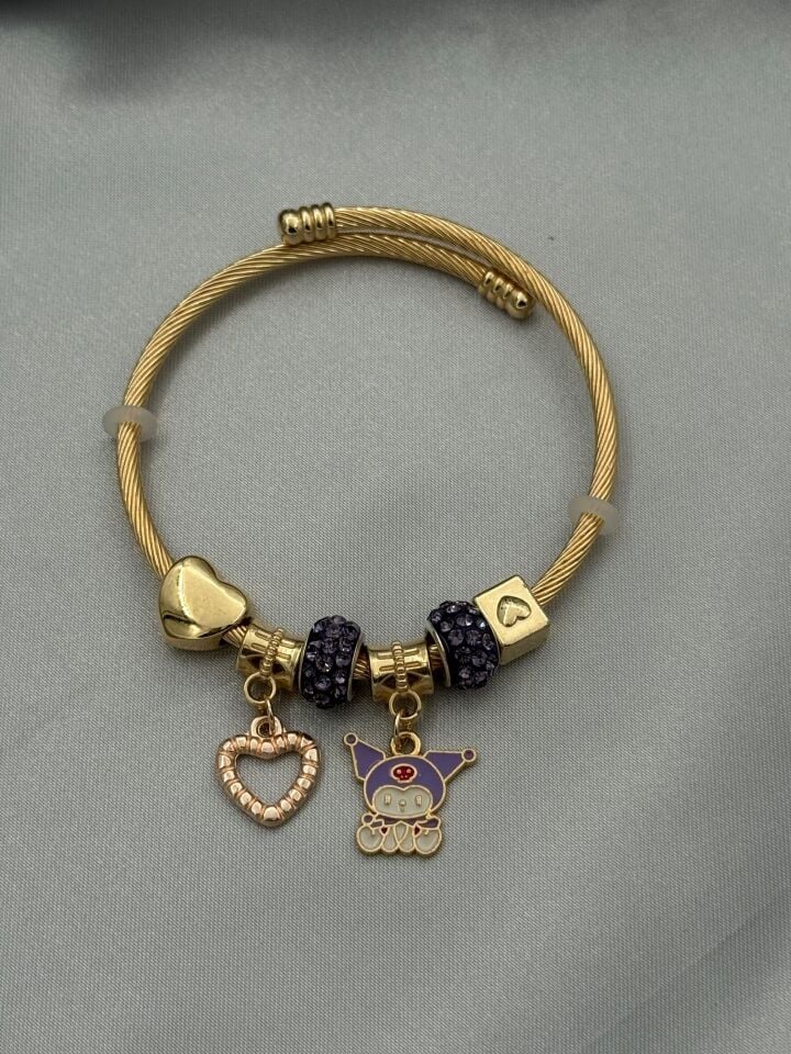 Çelik Gold PNDR Bileklik // PANDORA-1051