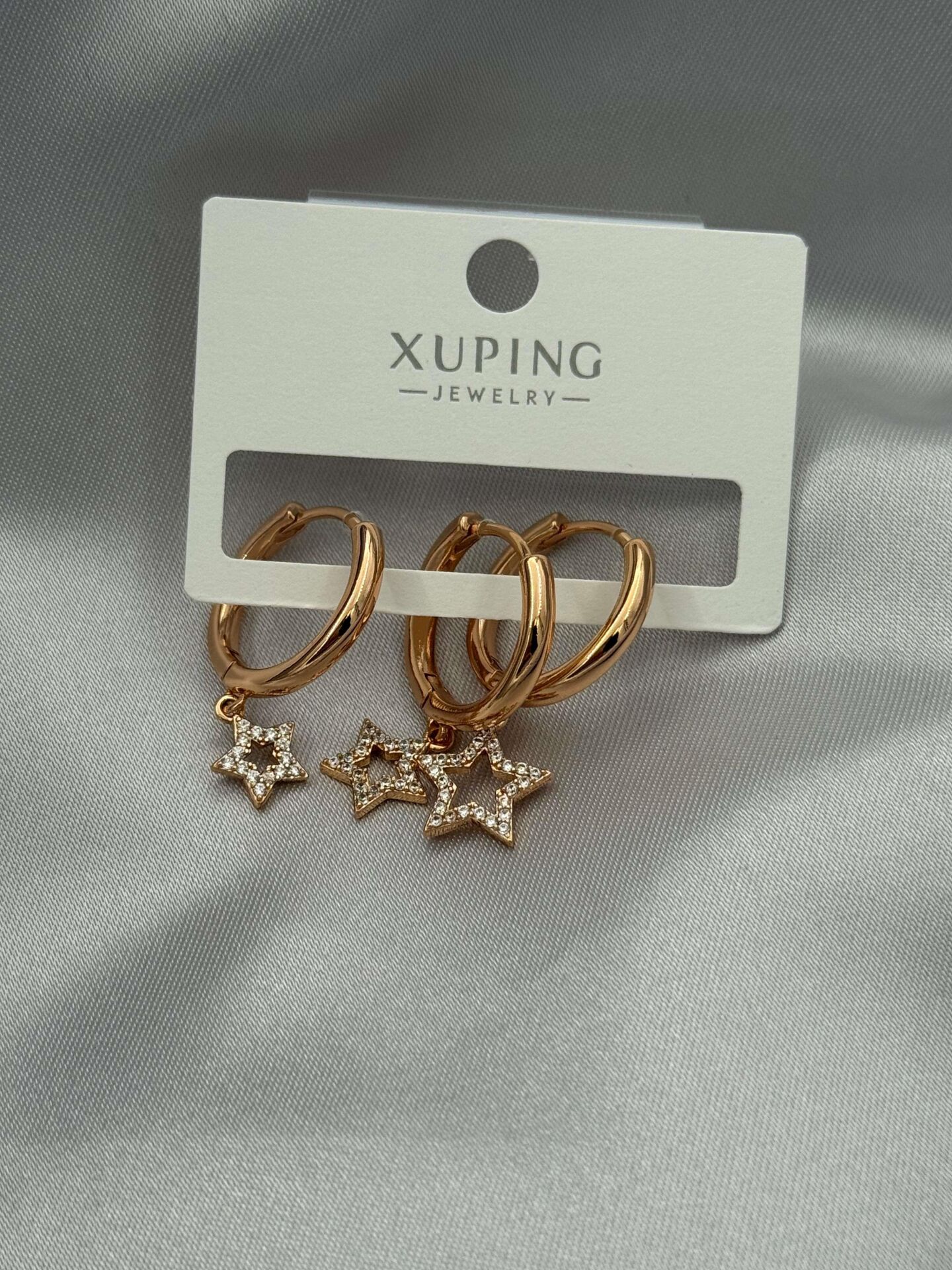 XUPING 3'lü Küpe // K-XU-1616