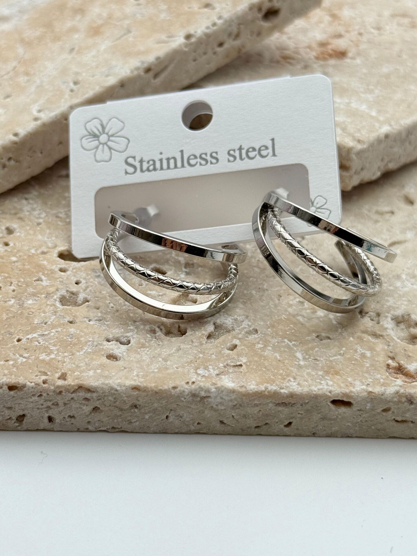 Steel Earring // EARRING-3863
