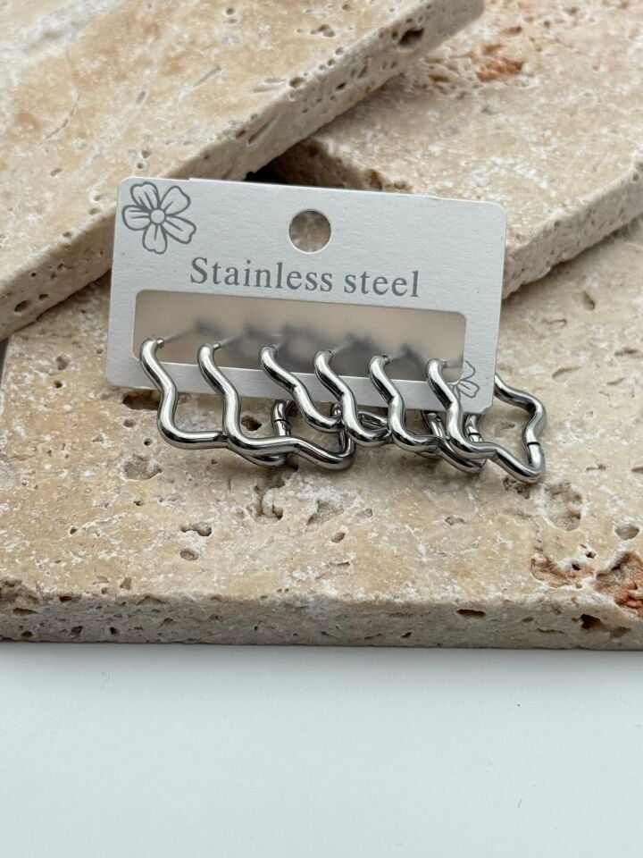 Steel Earring // EARRING-3864