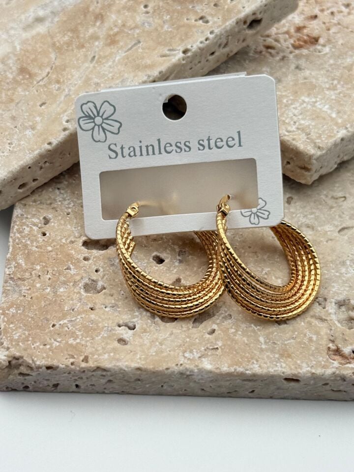 Steel Earring // EARRING-3865