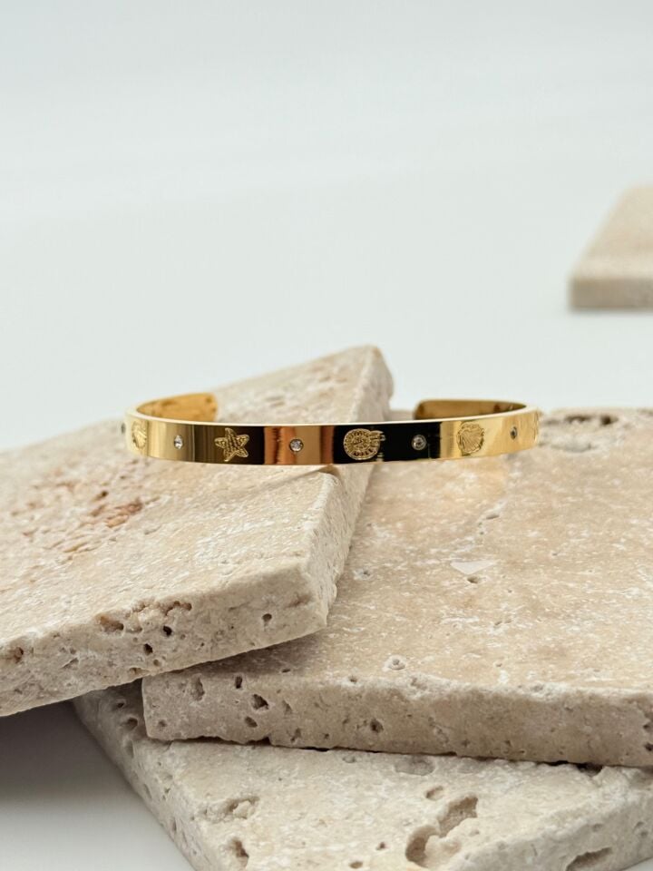 Steel Motif Handcuff // KELEPCE-3789