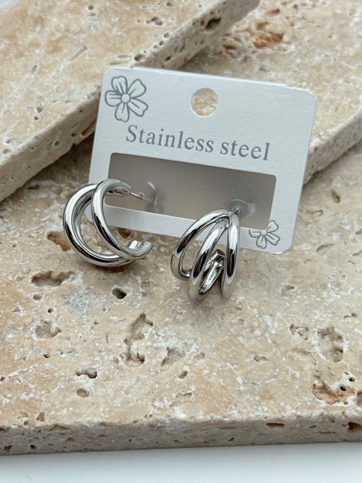 Steel Earring // EARRING-3866