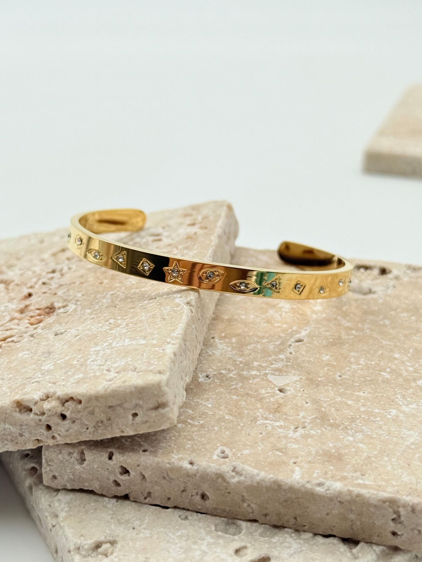 Çelik Motifli Kelepçe // KELEPCE-3791