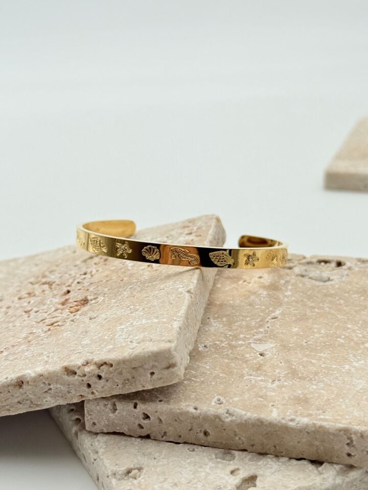 Steel Motif Handcuff // KELEPCE-3792