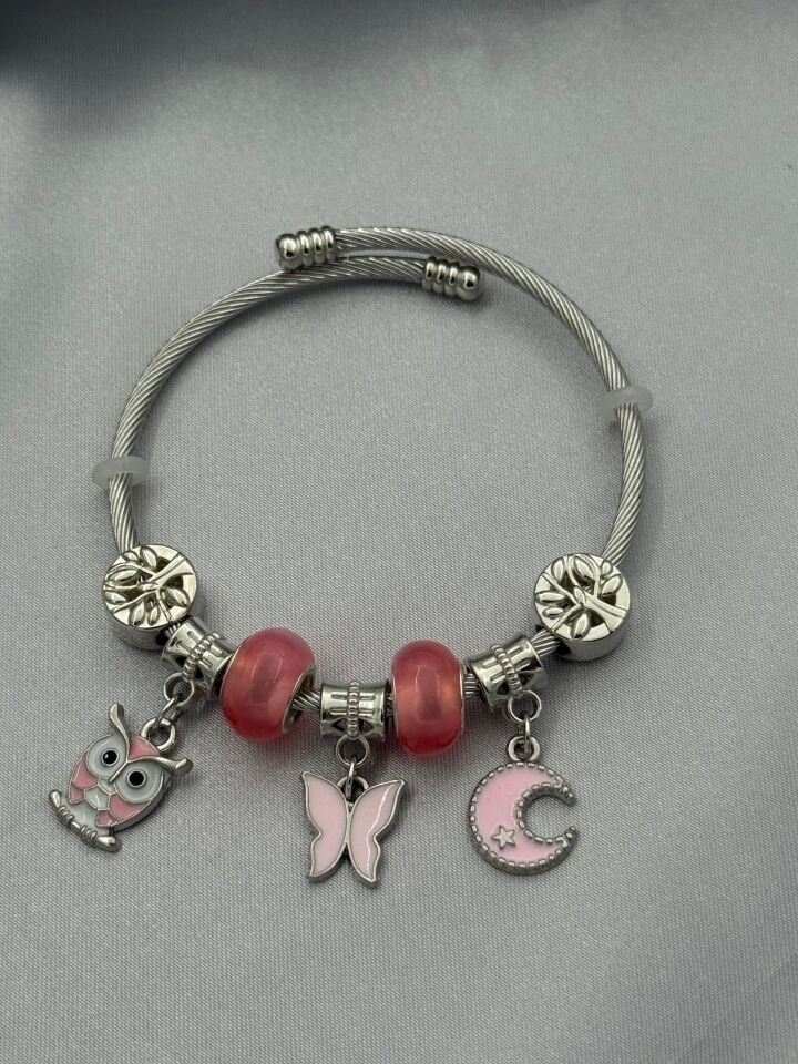 Çelik Silver PNDR Bileklik // PANDORA-1058