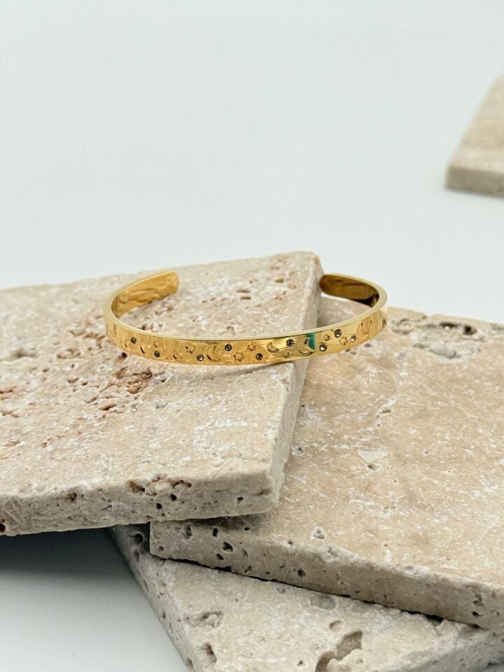 Steel Motif Handcuff // KELEPCE-3793