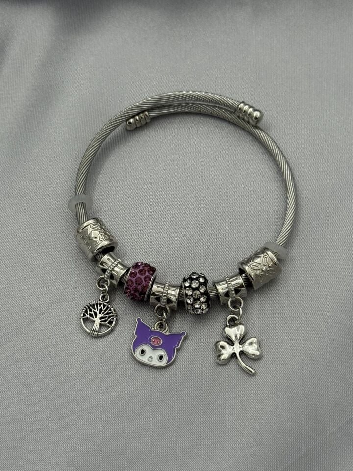 Çelik Silver PNDR Bileklik // PANDORA-1059