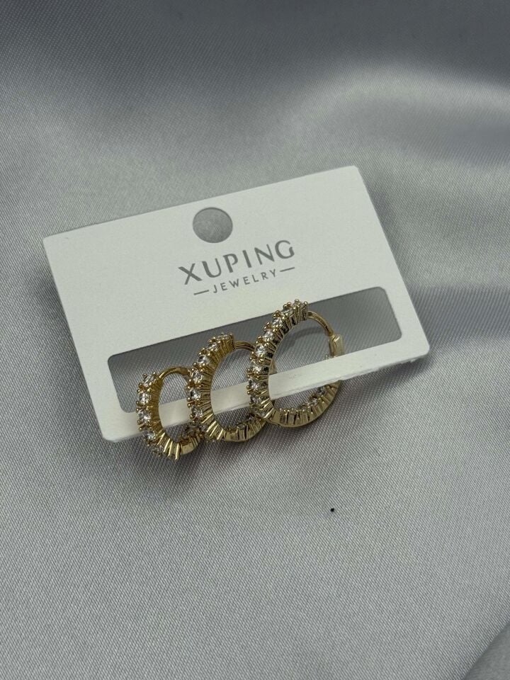 XUPING 3'lü Küpe // K-XU-1624