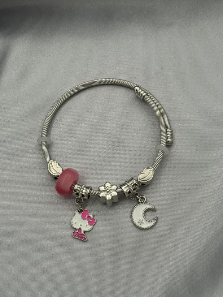 Çelik Silver PNDR Bileklik // PANDORA-1060
