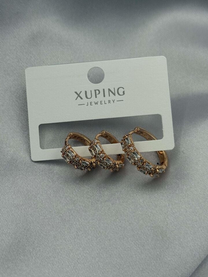 XUPING 3'lü Küpe // K-XU-1625
