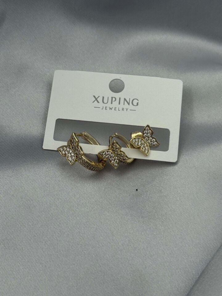 XUPING 3'lü Küpe // K-XU-1627