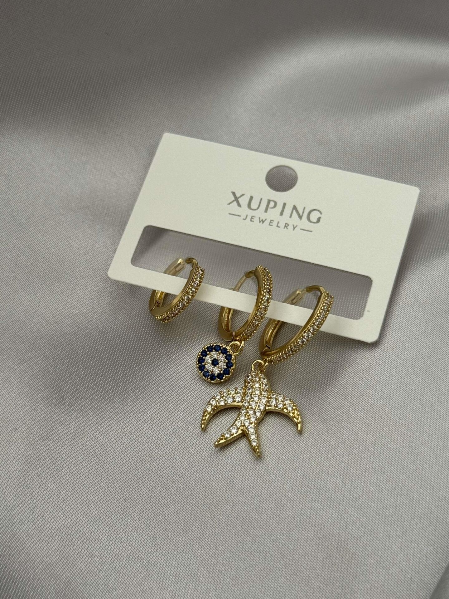 XUPING 3-Piece Earrings // K-XU-1630