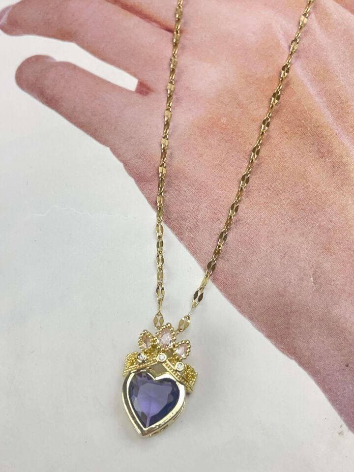 Steel Necklace 45cm // NECKLACE-2407