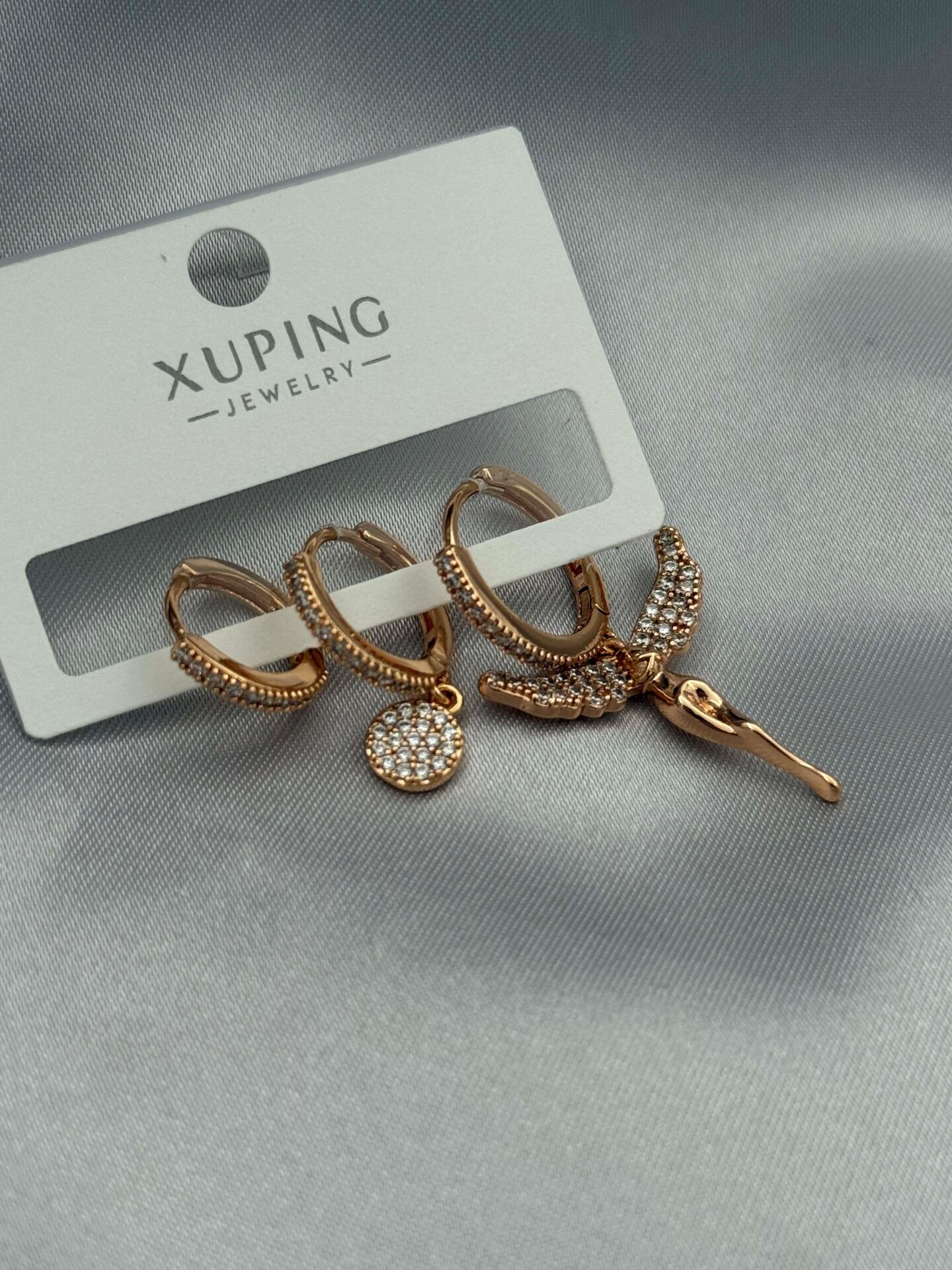 XUPING 3-Piece Earrings // K-XU-1632
