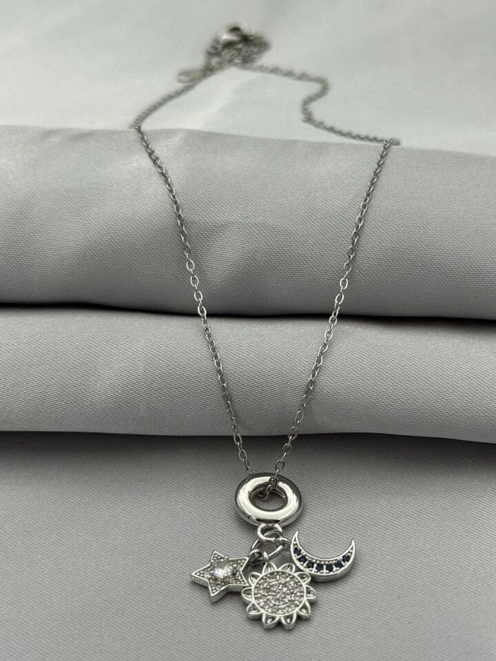 Çelik Kolye 45cm // KOLYE-5283