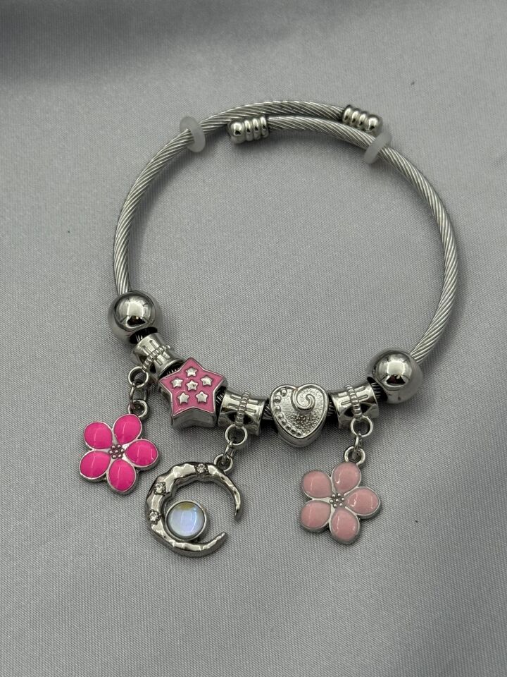 Çelik Silver PNDR Bileklik // PANDORA-1072