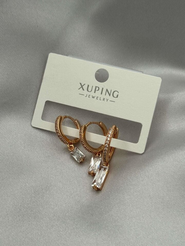 XUPING 3'lü Küpe // K-XU-1637