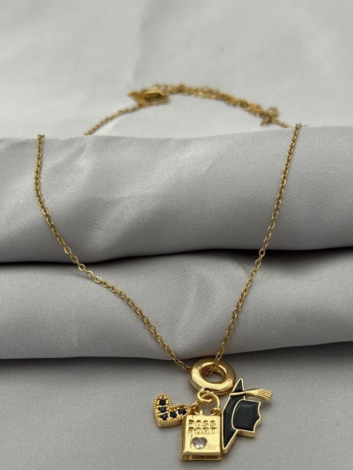 Steel Necklace 45cm // NECKLACE-5292