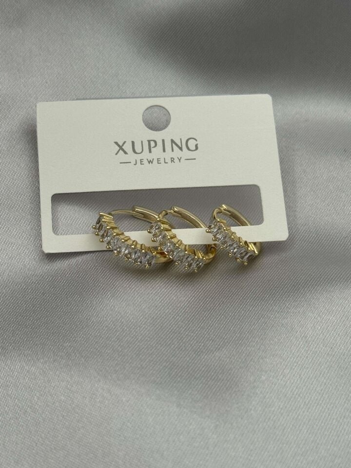 XUPING 3'lü Küpe // K-XU-1642