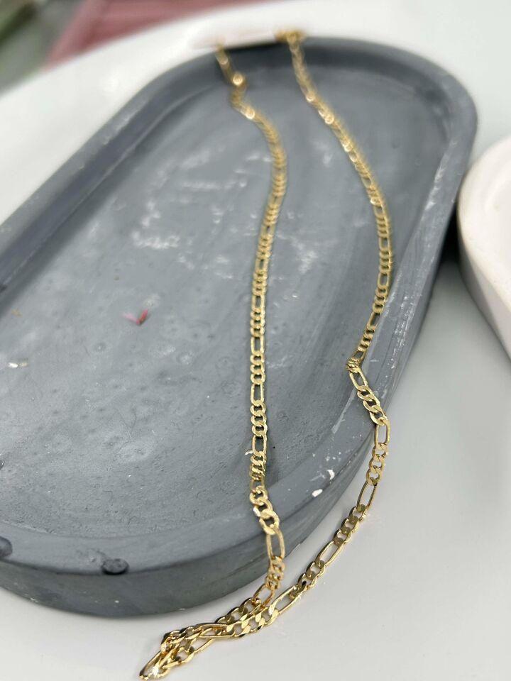 VIP 14K İnce Seramik Zincir // KOLYE-4552