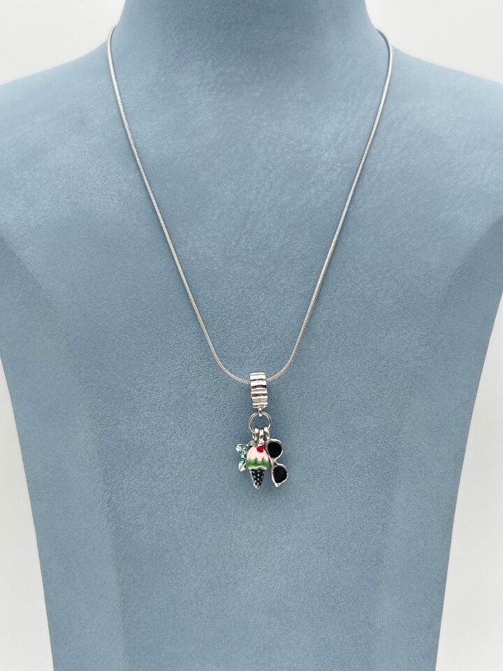 Çelik Kolye 45cm // KOLYE-6515