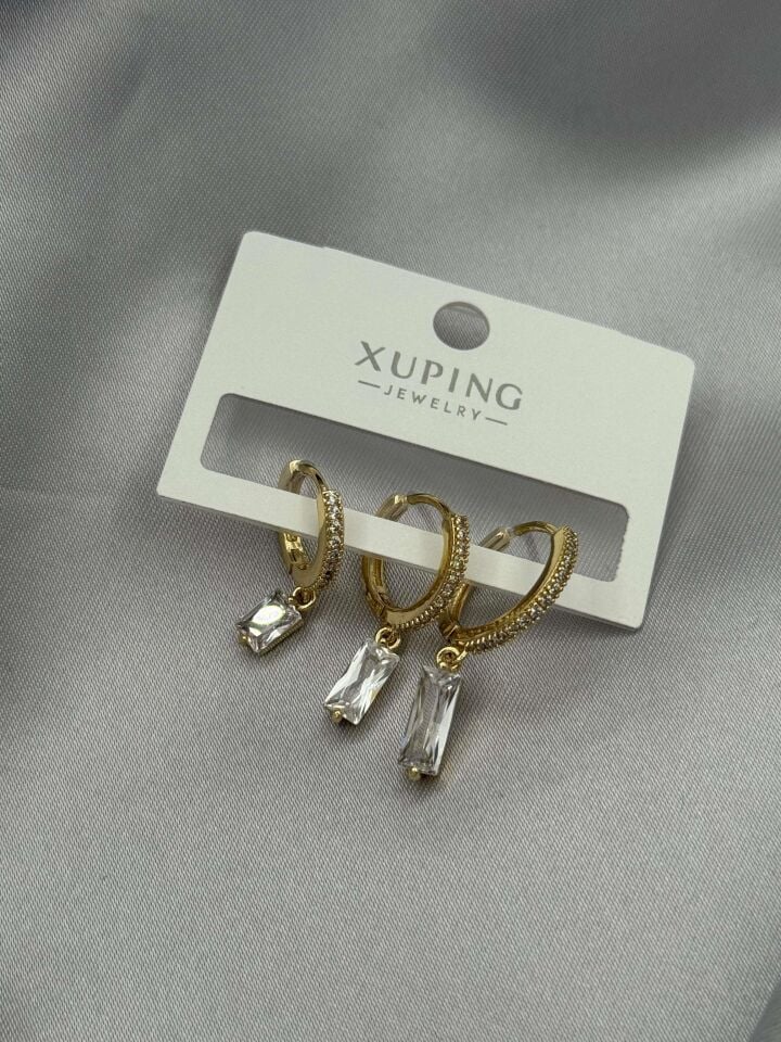 XUPING 3'lü Küpe // K-XU-1652