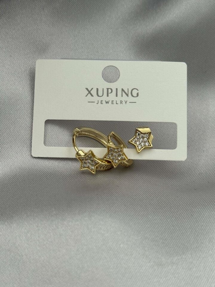 XUPING 3'lü Küpe // K-XU-1660