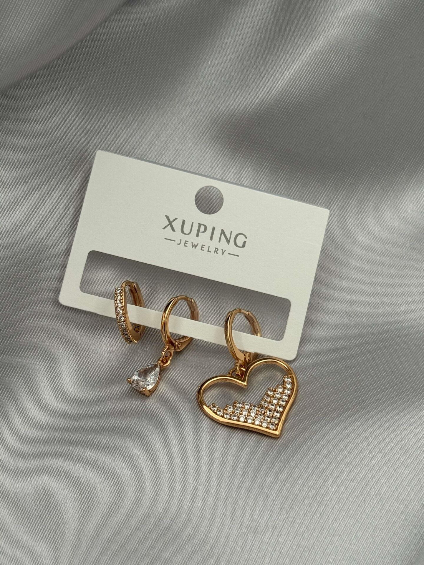 XUPING 3-Piece Earrings // K-XU-1661