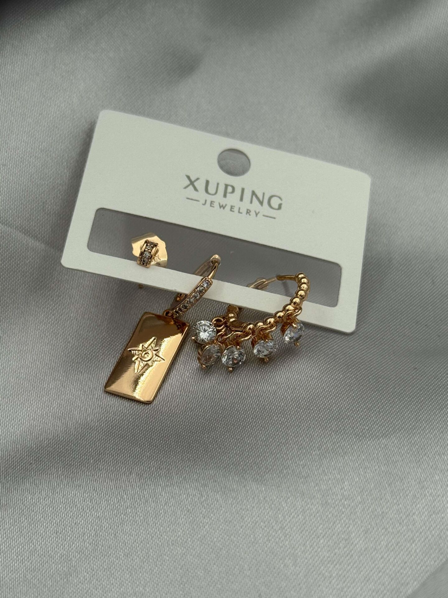 XUPING 3'lü Küpe // K-XU-1662