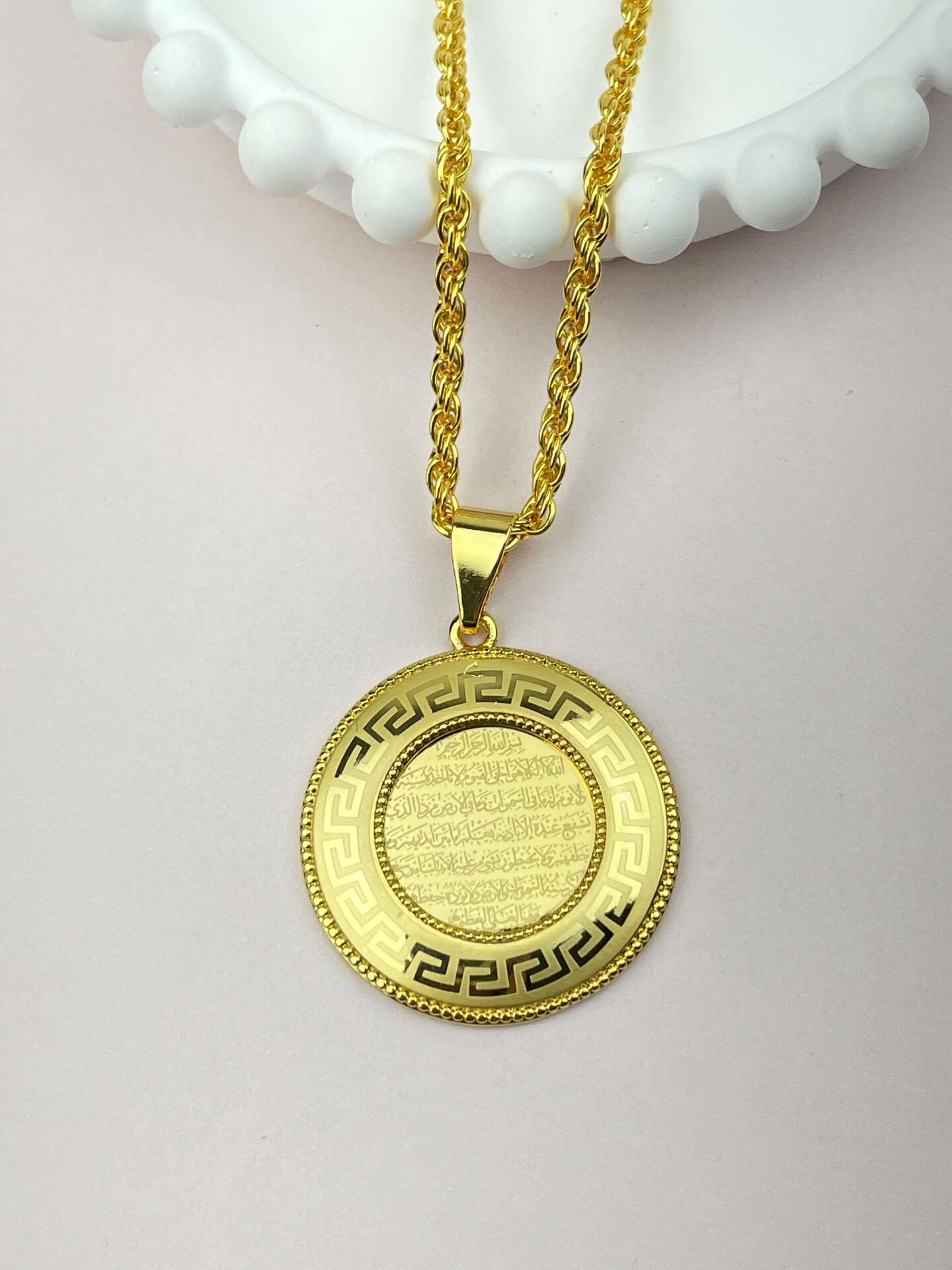 22'Ayar Altın Renk Kuyumcu Model Kolye 60cm // ALTIN-512